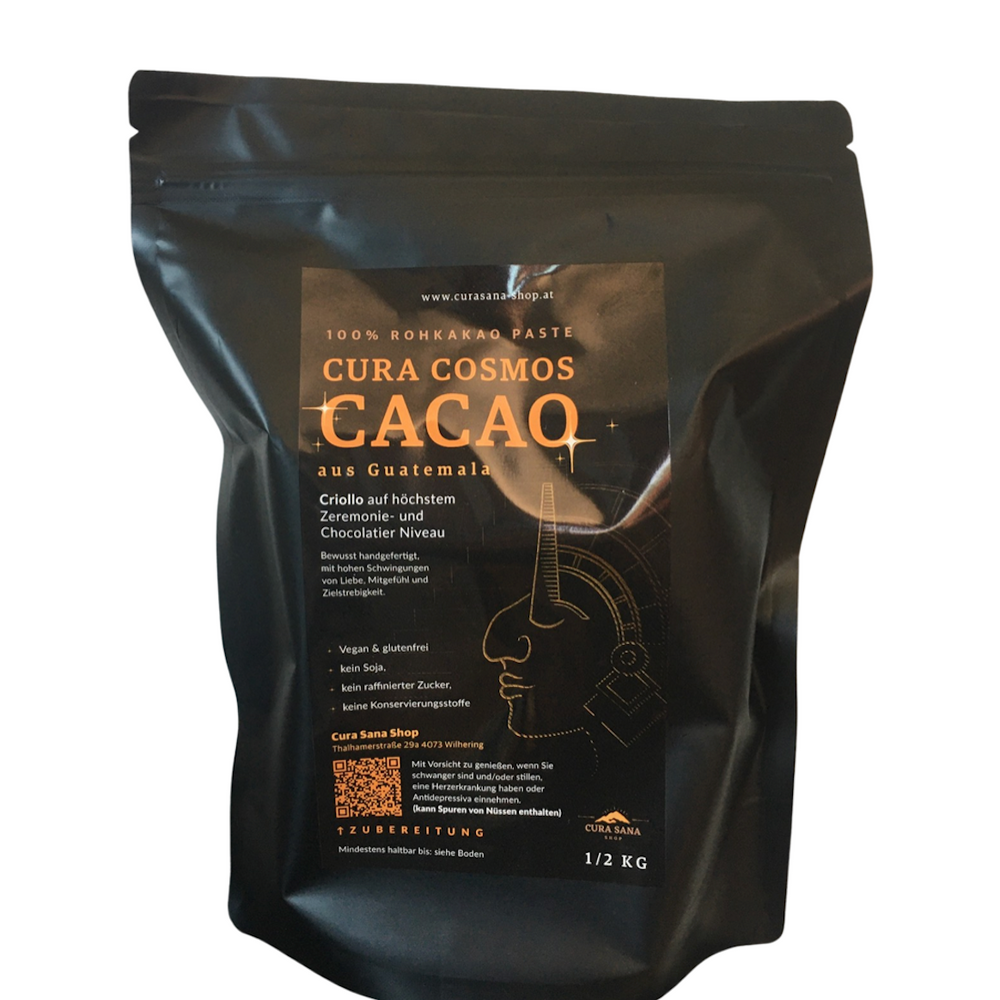 
                  
                    100 % CURA COSMOS Edel Roh-Kakao
                  
                