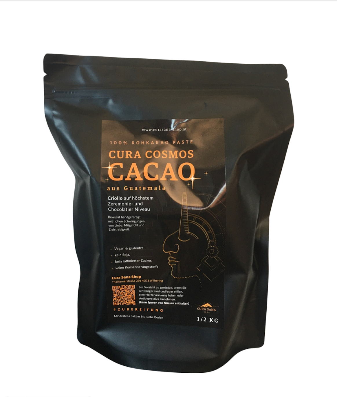 
                  
                    100 % CURA COSMOS Edel Roh-Kakao
                  
                